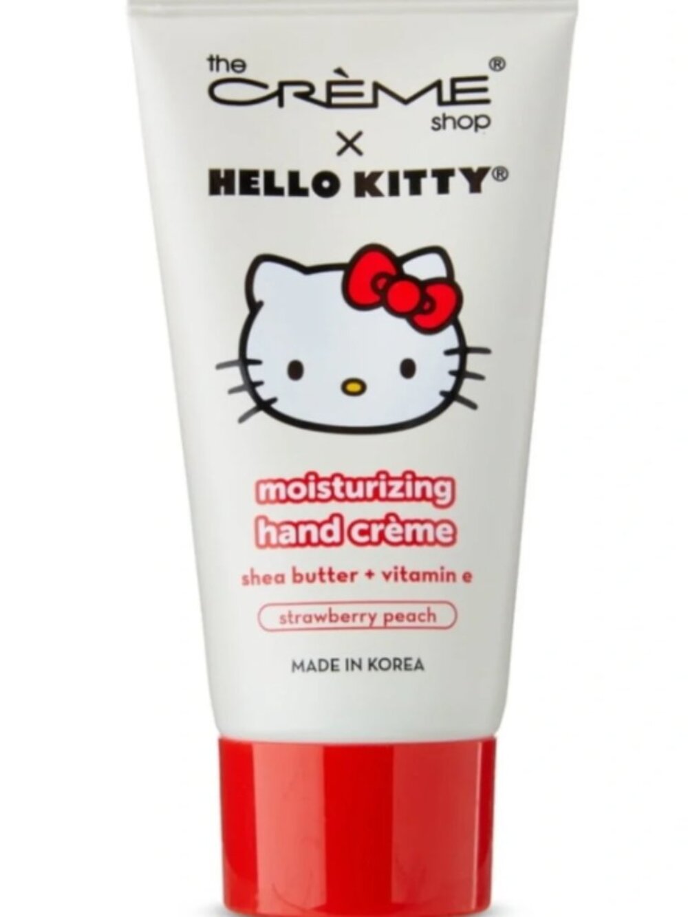 The Creme Shop Hello Kitty Moisturizing Hand Cream Strawberry Peach